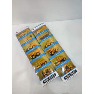 TOYS ของเล่นชุดเฮลิคอปเตอร์พร้อมรถก่อสร้างสนุก บรรจุ6คัน คละแบบ#MB200-1(39.8x4.8x10.2ซม.)