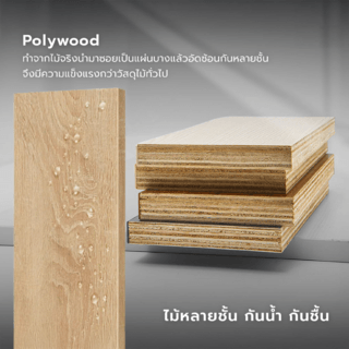 Verno ชุดเคาน์เตอร์อ่างล้างหน้า plywood พร้อมตู้กระจก 60x47x48 cm. บัตเตอร์-วู้ด TG2-545 สีไม้เทา (½)