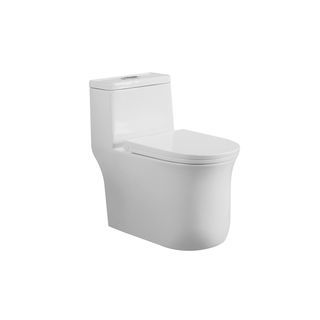 Verno สุขภัณฑ์ชิ้นเดียวแบบกดบน 2 ระบบ รุ่น โรม VN-8081 