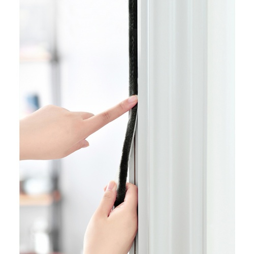 PROTX ซีลประตูหน้าต่าง (ขน) ชนิดเทปกาว 4HKJ001-GR 7x7มม.x3ม. สีเทา