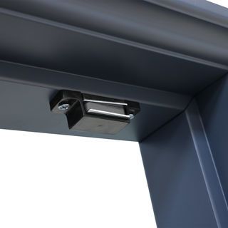 CLOSE บานซิงค์เดี่ยว ABS ขนาด 46x66 ซม. VIVIEN สีบลูโอ๊ค 