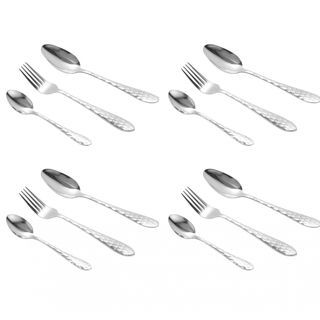 ADAMAS ชุดช้อนส้อม 12 ชิ้น/แพ็ค SANITA