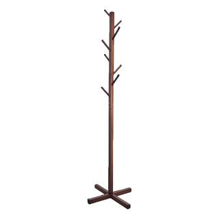 SAKU ที่แขวนหมวกและเสื้อ รุ่น JMS001-BN ขนาด 45×45×158ซม. สีน้ำตาล