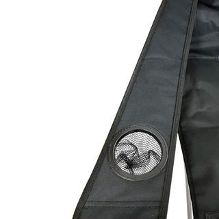 SUMMER SET เก้าอี้แคมป์ปิ้ง 2 ที่นั่ง รุ่น YOKO-08 100x50x80ซม. สีดำ