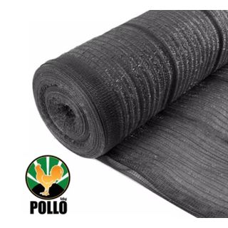 POLLO สแลน HDPE 80% รุ่นSH1101-65  ขนาด2X100M 80%(หนึ่งเข็ม) สีดำ