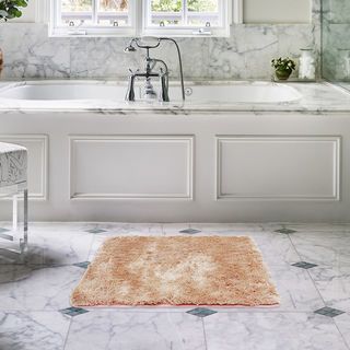 COZY พรมเช็ดเท้าขนนุ่ม รุ่น LOBBY-04 ขนาด 40× 60× 2.5ซม. สีชมพู