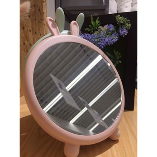 USUPSO กระจกเสริมสวยตั้งโต๊ะมีหูกระต่าย(#AA9)