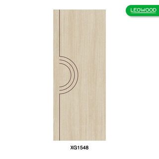 LEOWOOD ประตูไม้เคลือบเมลามีน DoorX Gold ลาย 1 ขนาด 80x200 ซม. สีแทงโก้