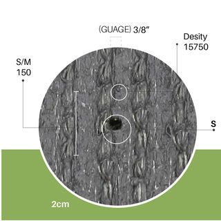 Tree’O หญ้าเทียม ขนหญ้ายาว 20มม. รุ่น BNJ202130084-54203(M) สีเขียว 4 โทนสี