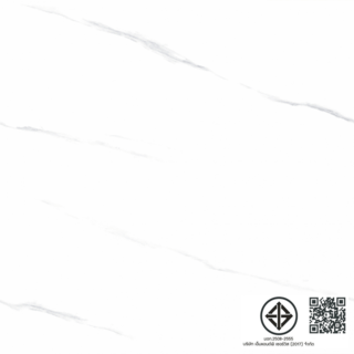 Marbella กระเบื้องพอร์ซเลนปูพื้น 60x60 ซม. รุ่น คาราร่า ไวท์ ตินี่ 21W ผิวเงา random  (4P) 