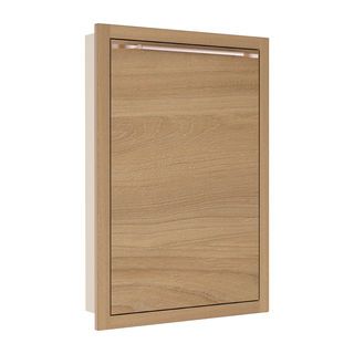 KITZCHO บานซิงค์เดี่ยว KEM-LUR-S-FT-6040X-HO สีฮันนี่โอ๊ค