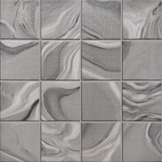 Marbella กระเบื้องเซรามิคปูพื้น 16x16 นิ้ว รุ่น ทวีโชค เทา ZY731 Matt (12P)