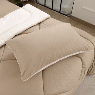 Truffle ชุดผ้าปูที่นอน 5 ชิ้น รุ่น Kina-01 ขนาด 5 ฟุต สีกากี