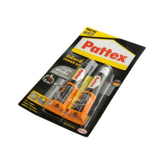 Pattex กาวดูโร่ อีพ็อกซี่ปะเหล็ก แห้งเร็ว 15 ml. สีเทา