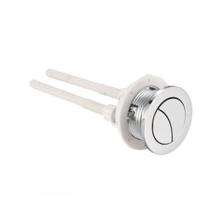 Verno ชุดปุ่มกดชำระทรงกลม 2 ระบบ รุ่น PQS-C3827  ขนาด 38 มม. 