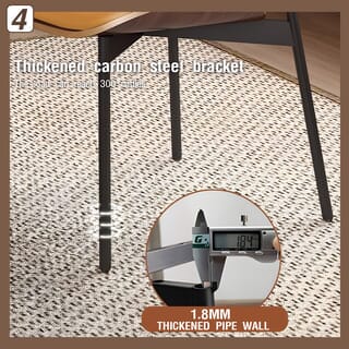 DELICATO เก้าอี้อเนกประสงค์ รุ่น Momo ขนาด 48x40x75 ซม. สีส้ม