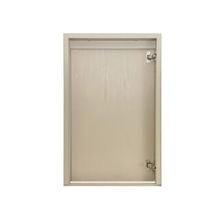 CLOSE  บานถังแก๊ส uPVC  LIMA ขนาด 50x75 ซม. Vacuum สีเบจ 