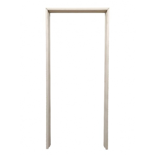 GREATWOOD วงกบประตูไม้จริง FJ ย้อมขาว 160x200ซม.