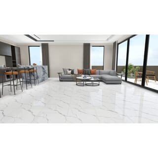 Marbella กระเบื้องพอร์ซเลน 60x60 ซม. รุ่น คาร่าจีน่า  LT6619   Gloss (4P) Random