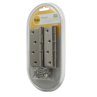 YALE บานพับสเตนเลส 304 2แหวนลูกปืน  4