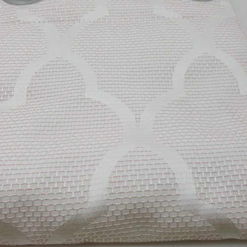 ผ้าม่านหน้าต่างพิมพ์ลาย A71448RR #3WD ขนาด 140x160ซม.สีชมพู