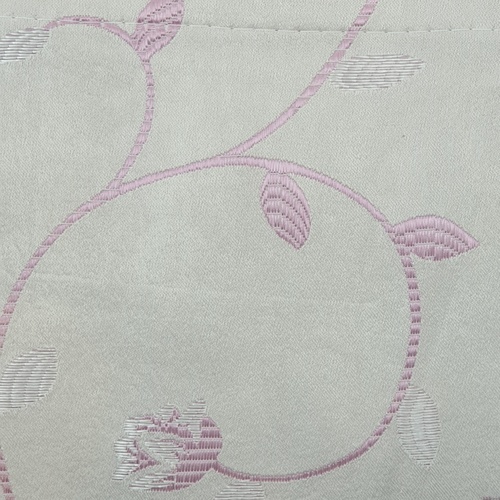 ผ้าม่านประตูทึบแสงพิมพ์ลาย รุ่น WT-17071-PKD ขนาด 140x220ซม.สีชมพู