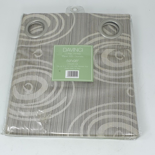 ผ้าม่านประตู BC-010-04-DGR 150x250ซม.สีเทา