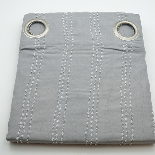 ผ้าม่านหน้าต่าง BC-010-05-WDGR 150x160ซม.สีเทา