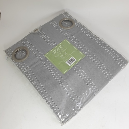 ผ้าม่านประตู BC-010-05-DGR 150x250ซม.สีเทา