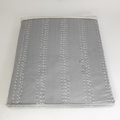 ผ้าม่านประตู BC-010-05-DGR 150x250ซม.สีเทา