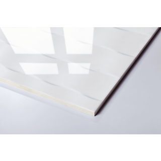 Marbella กระเบื้องเซรามิคปูผนัง 10x16 นิ้ว โฟเซ่น-ไวท์ ZX9020 (N) Gloss (15P)