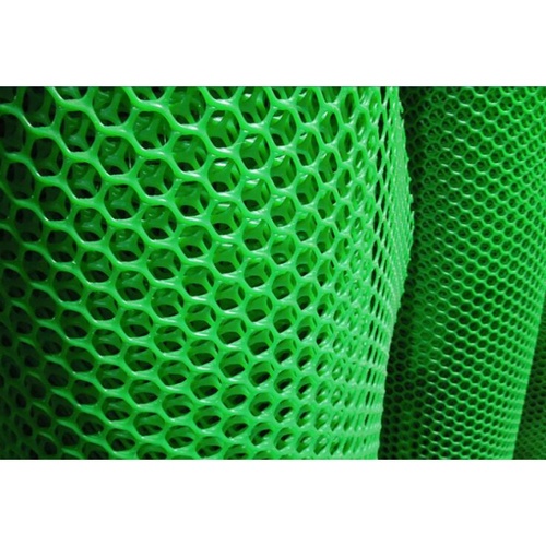 POLLO ตาข่ายพลาสติก หกเหลี่ยม 12MM.180CMx10 M. รุ่นLXPN18012G สีเขียว