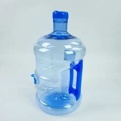 GOME ถังน้ำดื่ม PET พร้อมก๊อก 7.5 ลิตร 20x20x37 ซม. ZF-007 สีฟ้า