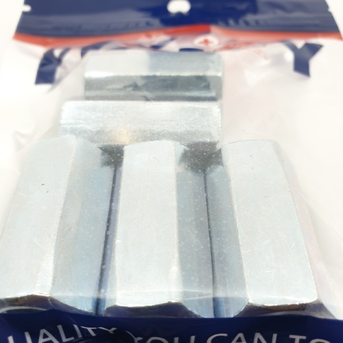 ข้อต่อสตัดเกลียว 1/2 รุ่น EA-004 (5ชิ้น/แพ็ค) FIX-XY