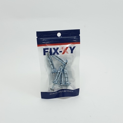 พุคเหล็กยิบซั่ม 5x45mm. รุ่น EI-007 (5ชิ้น/แพ็ค) FIX-XY