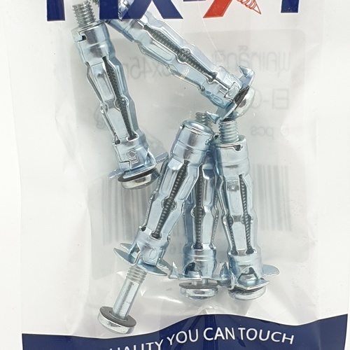 พุคเหล็กยิบซั่ม 5x45mm. รุ่น EI-007 (5ชิ้น/แพ็ค) FIX-XY