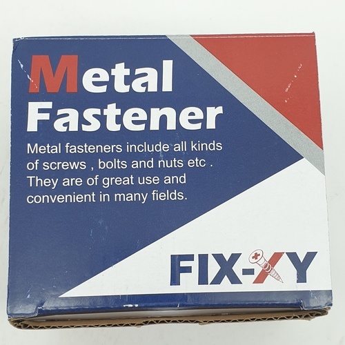 พุคพลาสติก เบอร์ 8 รุ่น EN-023-B (150ชิ้น/กล่อง) FIX-XY