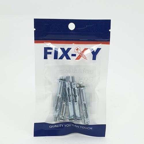 พุคเหล็กยิบซั่ม 4x52mm. รุ่น EI-004 (5ชิ้น/แพ็ค) FIX-XY