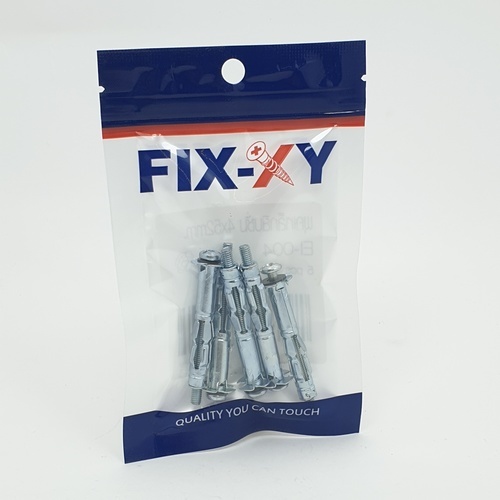 พุคเหล็กยิบซั่ม 4x52mm. รุ่น EI-004 (5ชิ้น/แพ็ค) FIX-XY