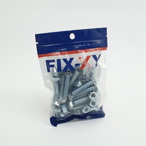 สกรูเกลียวมิล 5/16x1.1/2 รุ่น EF-016 (20ชิ้น/แพ็ค) FIX-XY