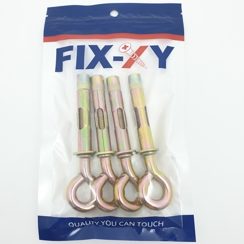 พุคเหล็กห่วงกลม M10 รุ่น EH-011 (4ชิ้น/แพ็ค) FIX-XY