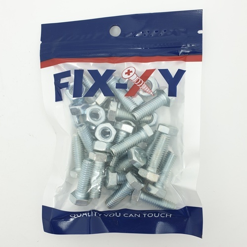 สกรูเกลียวมิล 5/16x1 รุ่น EF-015 (20ชิ้น/แพ็ค) FIX-XY