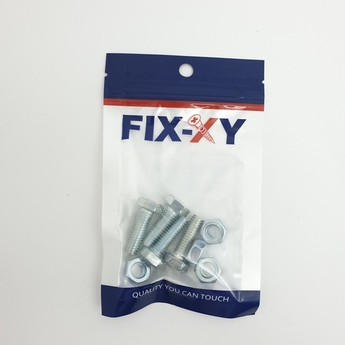 สกรูเกลียวมิล 5/16x1 รุ่น EF-005 (4ชิ้น/แพ็ค) FIX-XY