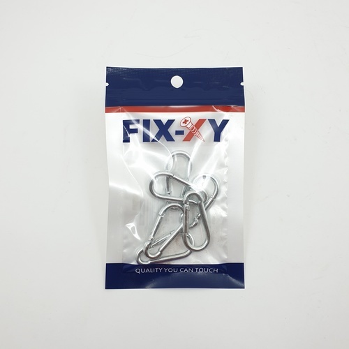 ห่วงเกี่ยวนิรภัย 3.4x1.8cm. รุ่น ER-001-S (6ชิ้น/แพ็ค) FIX-XY