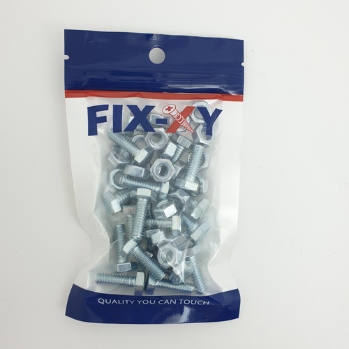 สกรูเกลียวมิล 1/4x3/4 รุ่น EF-011 (20ชิ้น/แพ็ค) FIX-XY
