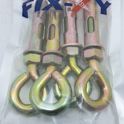 พุคเหล็กห่วงกลม M12 รุ่น EH-004 (4ชิ้น/แพ็ค) FIX-XY