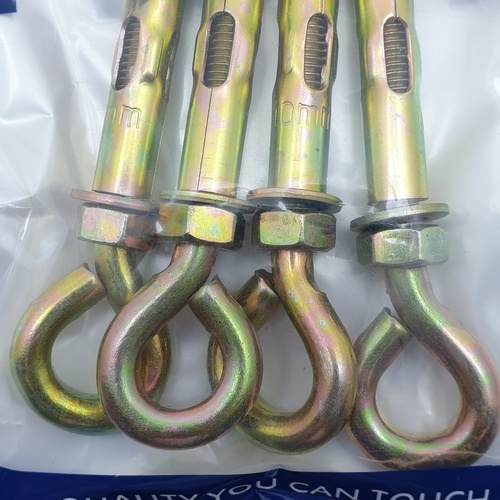 พุคเหล็กห่วงกลม M8 รุ่น EH-002 (4ชิ้น/แพ็ค) FIX-XY