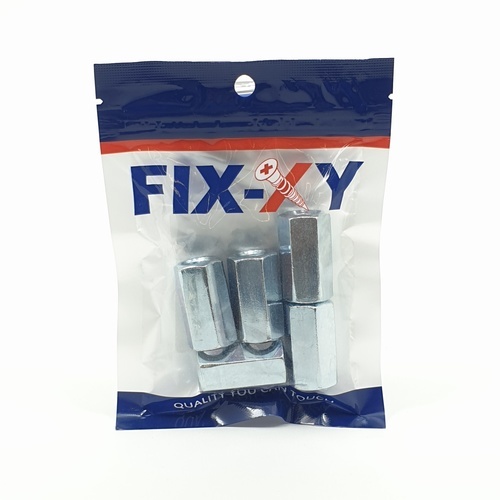 ข้อต่อสตัดเกลียว M12 รุ่น EA-011 (5ชิ้น/แพ็ค) FIX-XY