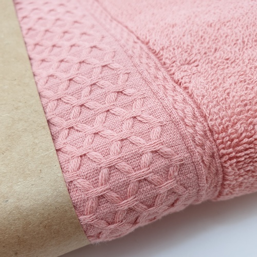 COZY ผ้าขนหนู รุ่น BQ007-COR ขนาด 70x140 ซม. สีโครอล