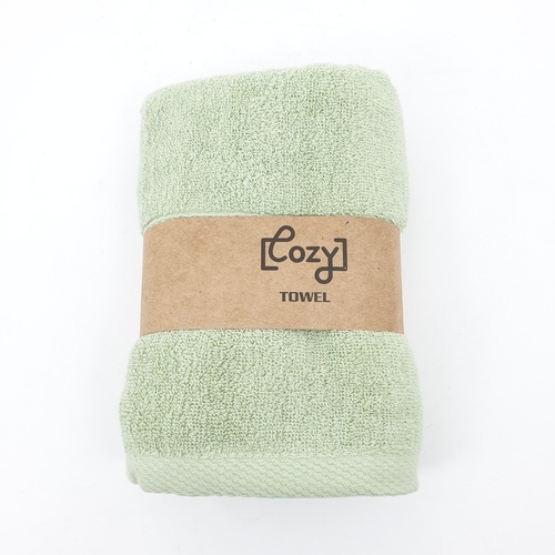 COZY ผ้าขนหนู รุ่น  BQ006-LGN ขนาด 34x75 ซม. สีเขียว